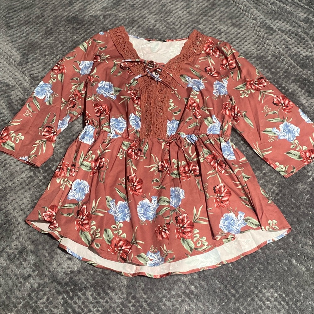 Floral blouse